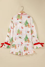 Pink Christmas PJ Set