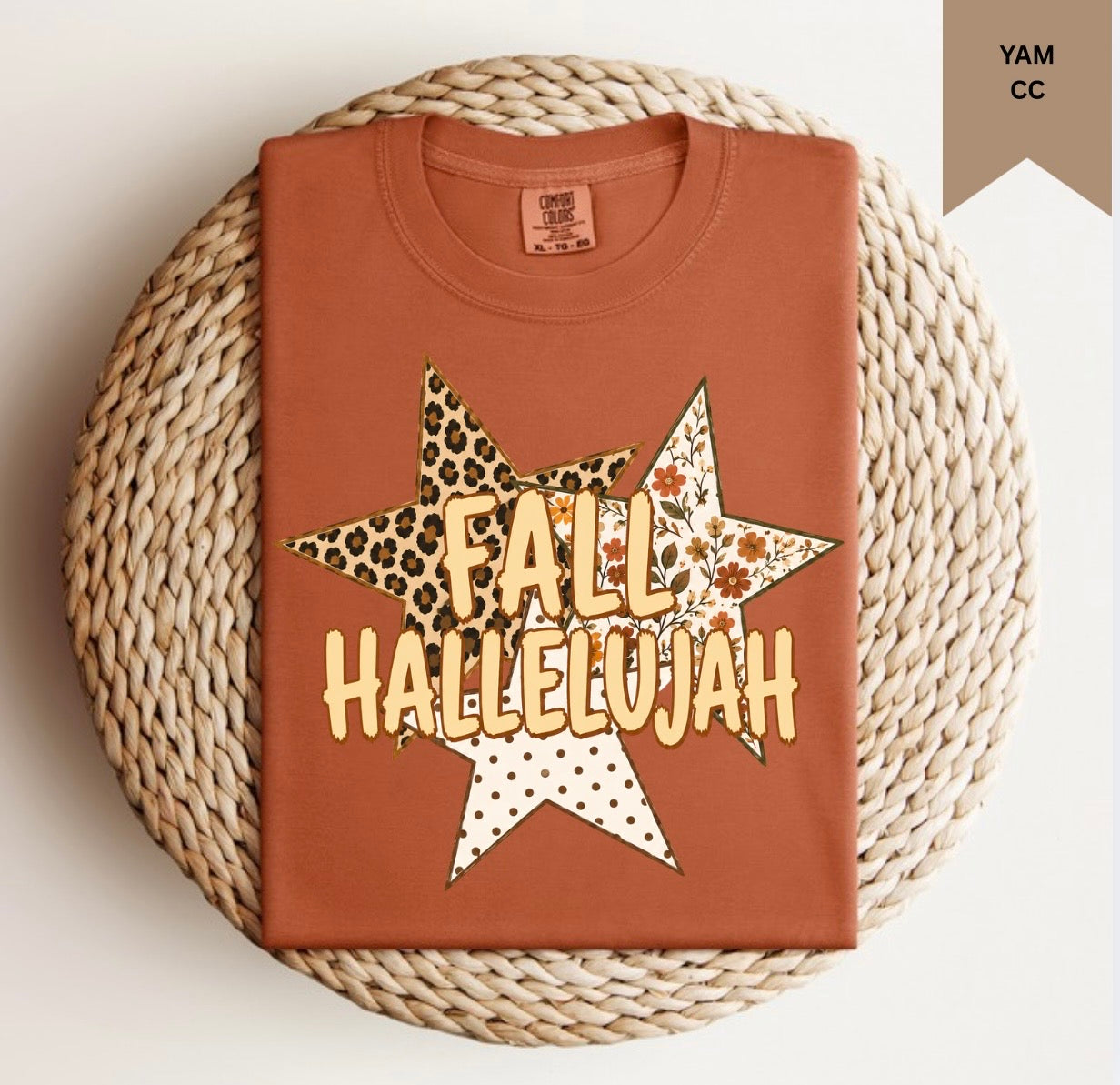 Fall Hallelujah Stars Tee.