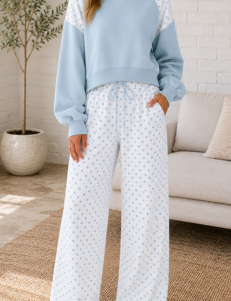 Polka Dot Patchwork Set