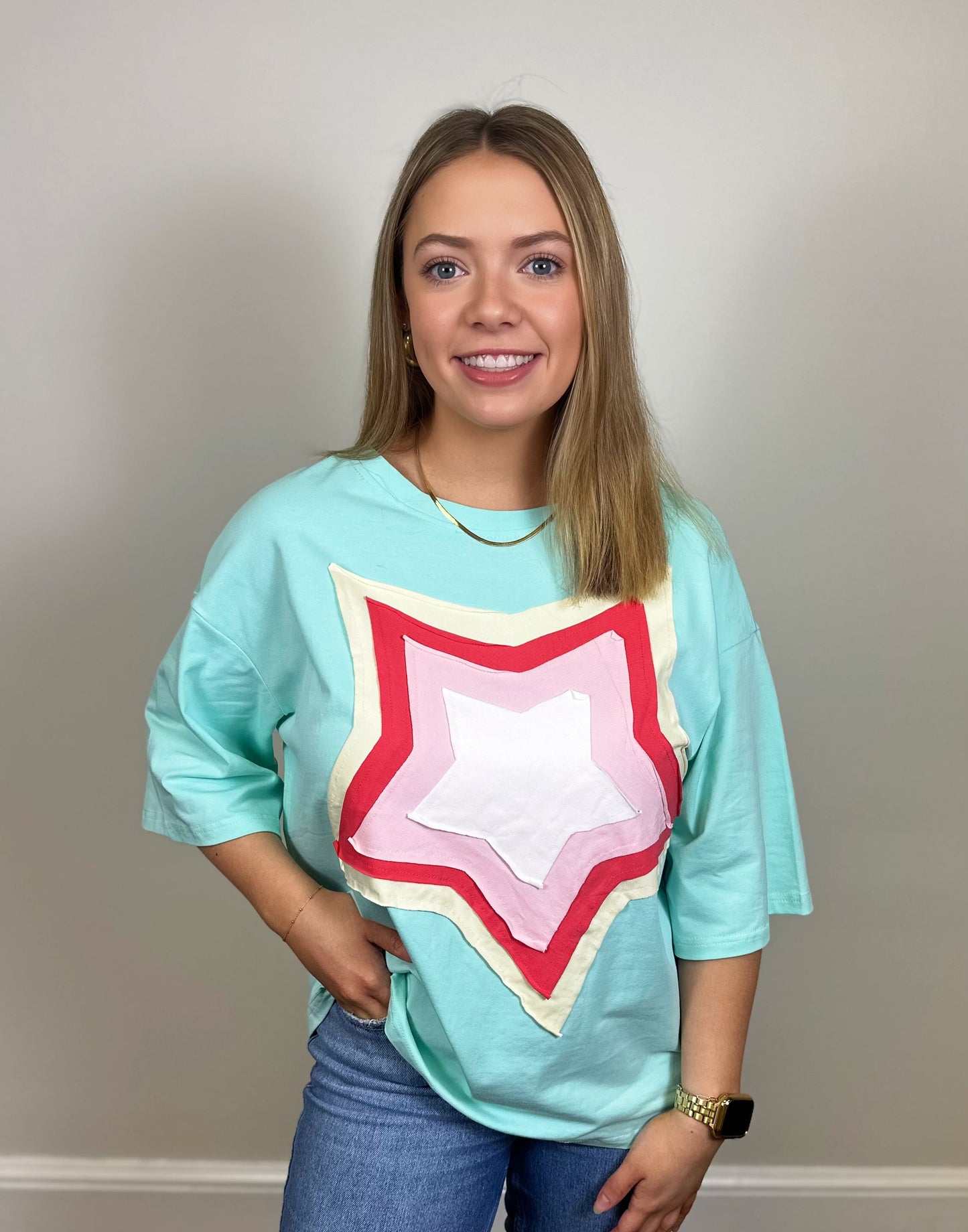 Colorblock Star Top RTS
