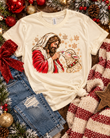 Tultex Jesus Booping Lamb Tee.