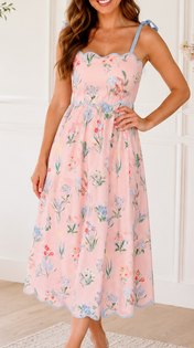 Floral Midi Dress RTS