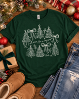 Tultex I Will Praise Him Trees And Bows Tee.