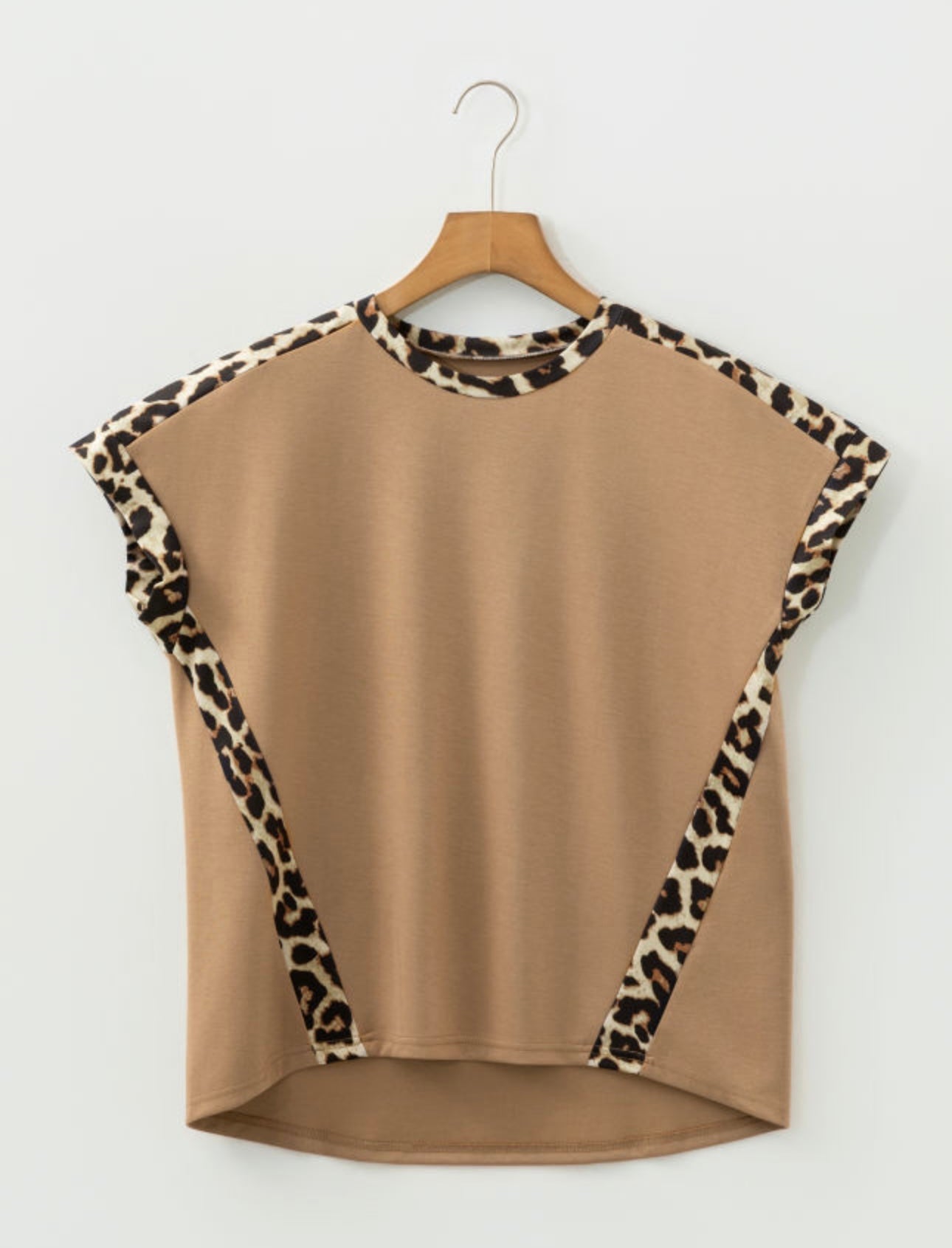 Leopard Trim Shirt