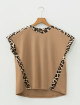 Leopard Trim Shirt