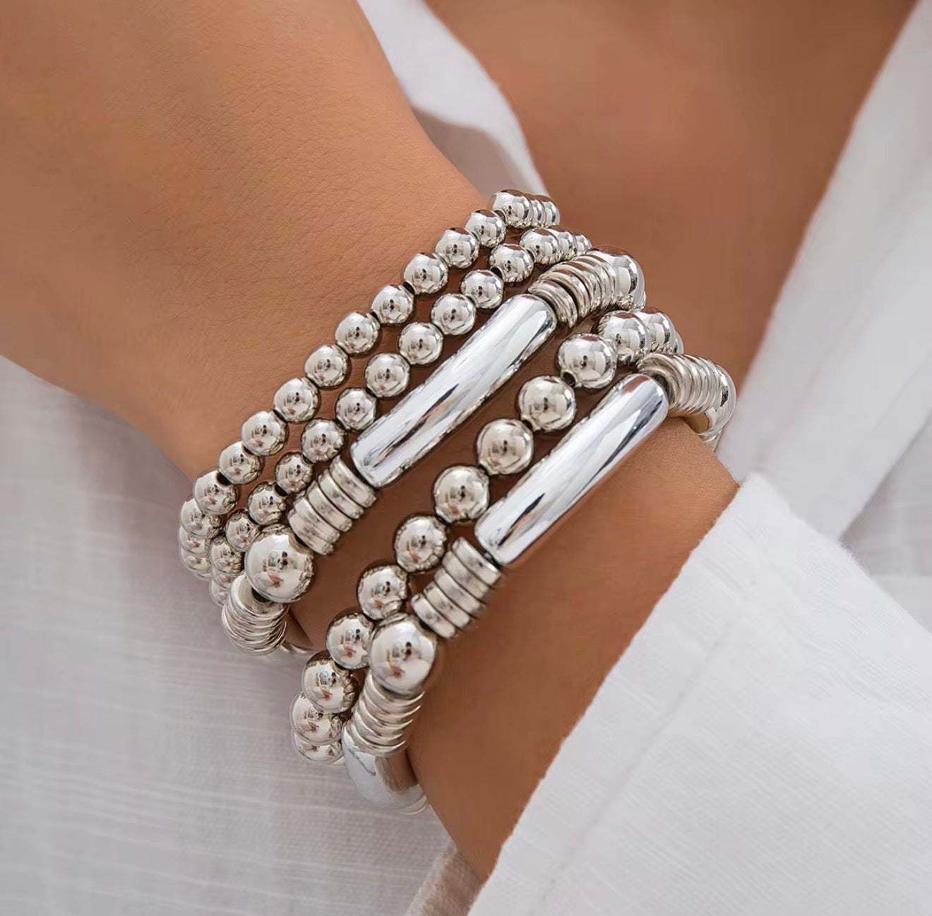 Chunky Bracelet Stack