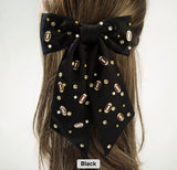 Football Rhinestone Bows