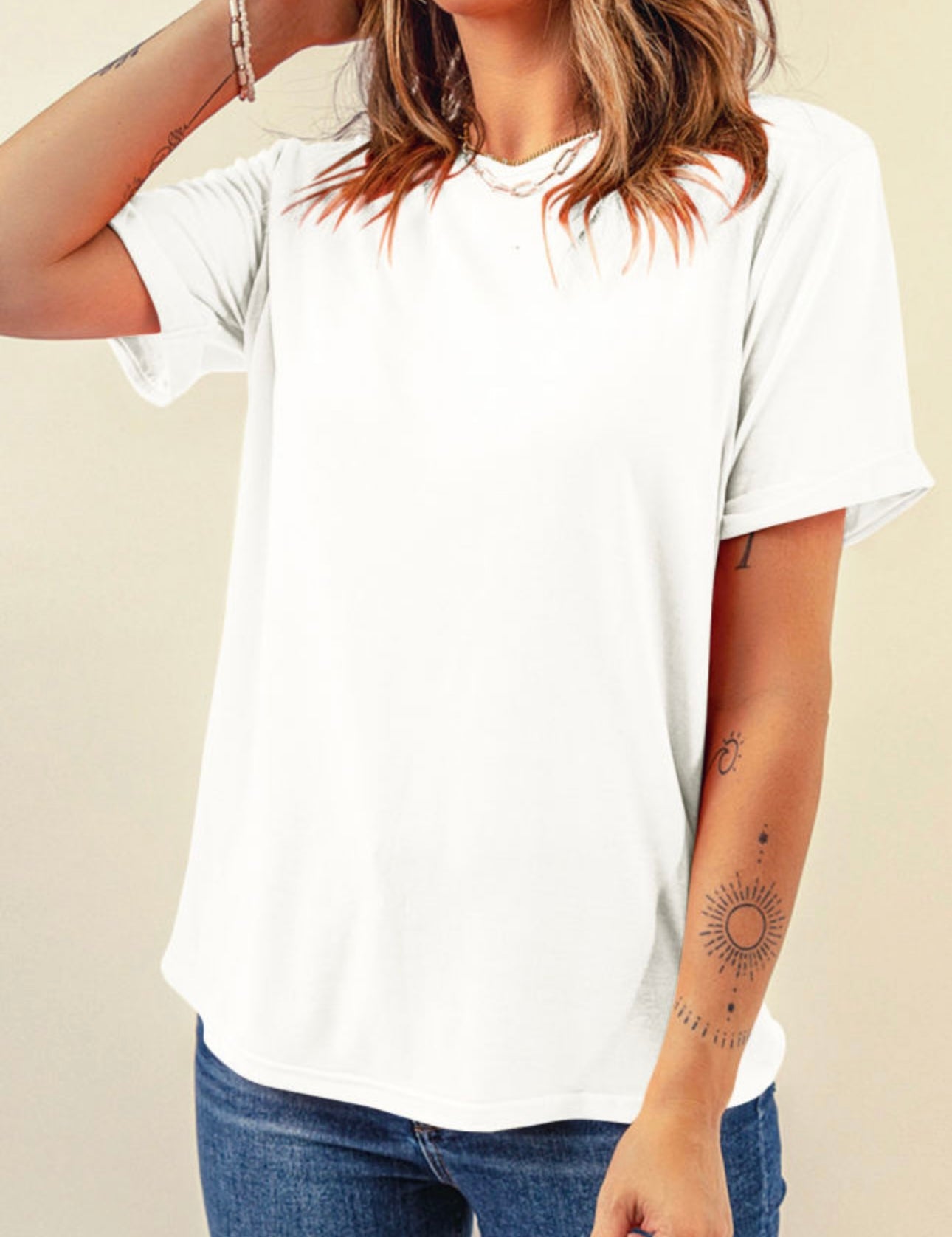 Crew Neck Top