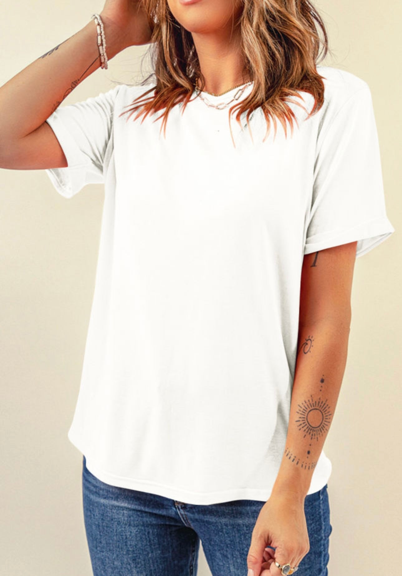 Crew Neck Top