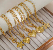 Pendant Toggle Necklace **multiple**