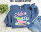 Sleighing Deals Sweatshirt.