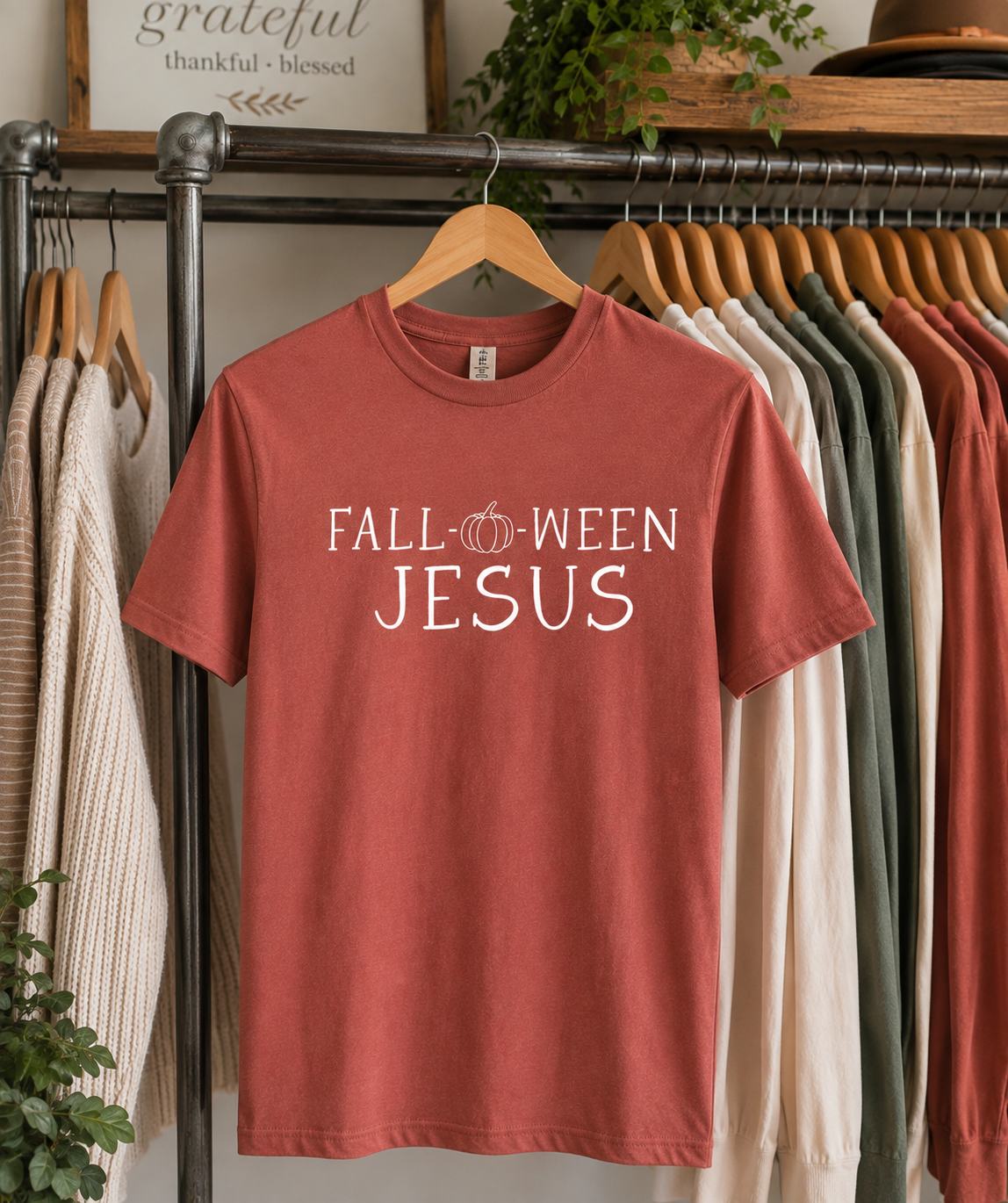 Tultex Falloween Jesus Tee.