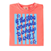 Stripe Stars Worship Tee.