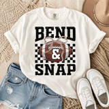 Bow Bend and Snap Tee.
