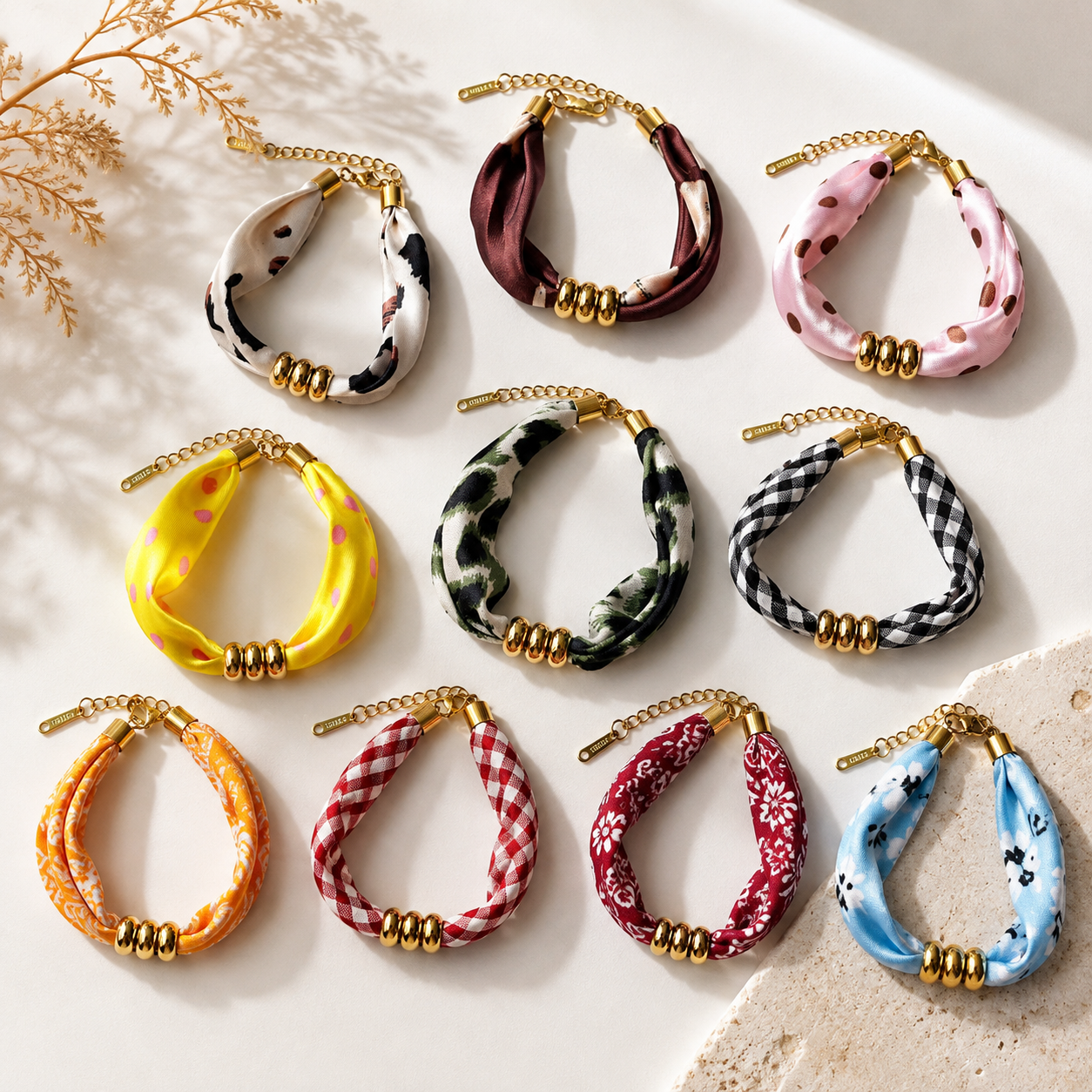 Fabric Wrap Bracelets