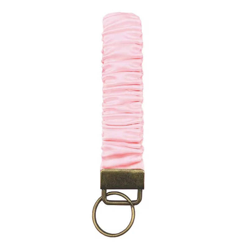 Scrunchie Keychain Wristlet