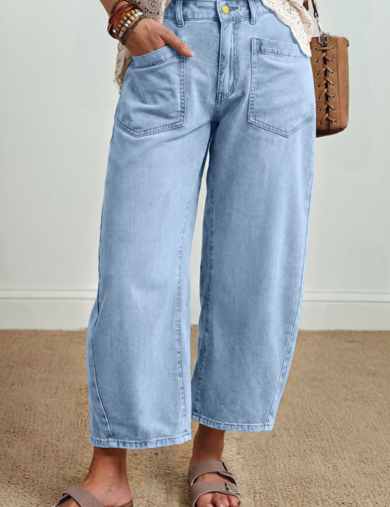 Square Barrel Jeans