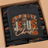 Tultex Pumpkin Spice Tee.