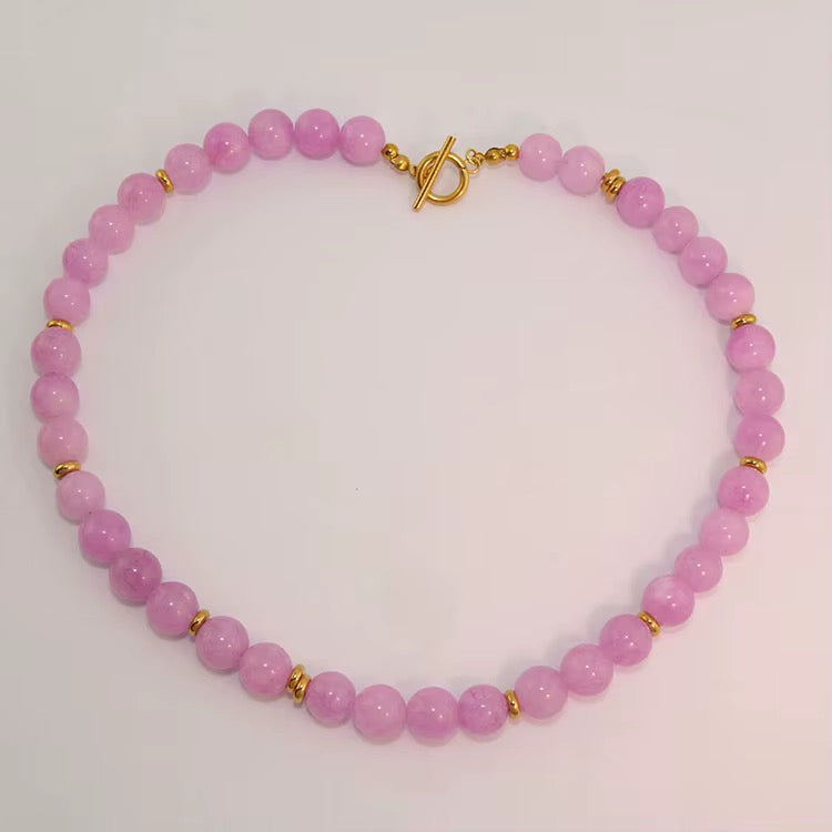 Color Pop Jade Chocker Necklace