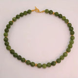 Color Pop Jade Chocker Necklace RTS