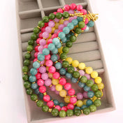 Color Pop Jade Chocker Necklace