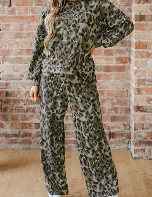Leopard Patchwork Set