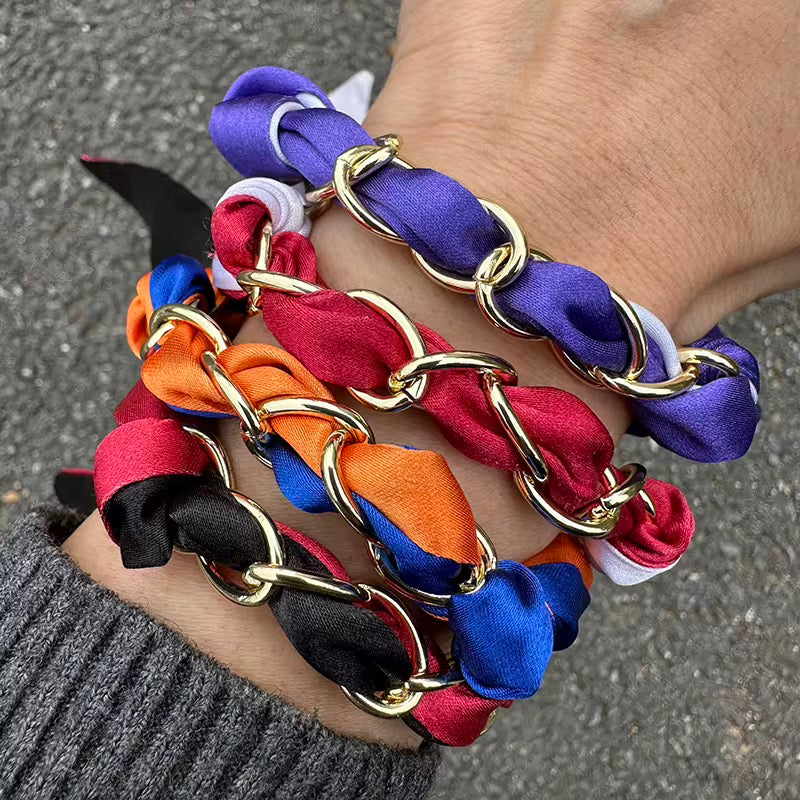 Game Day Scarf Bracelet