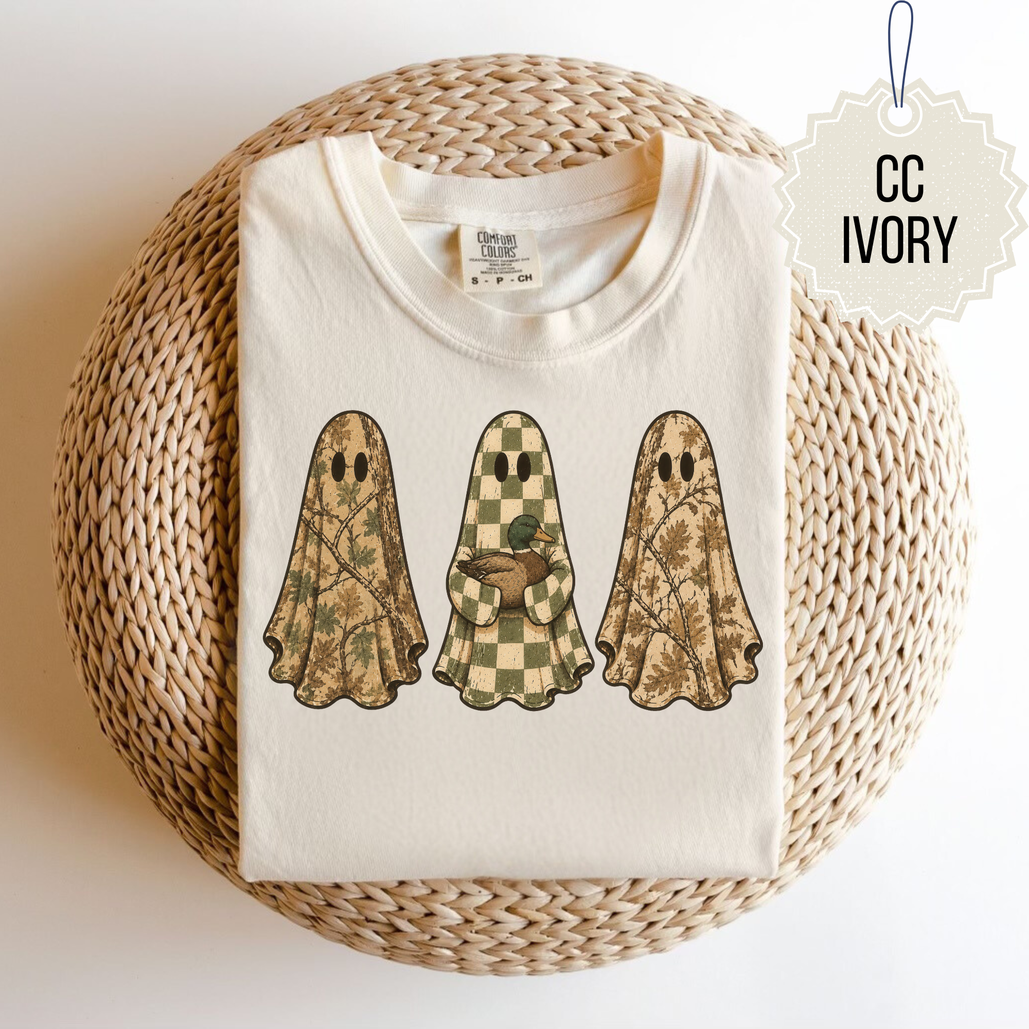 Camo Ghost Trio Tee.