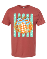 Tultex Polka Dot Pumpkin Tee.