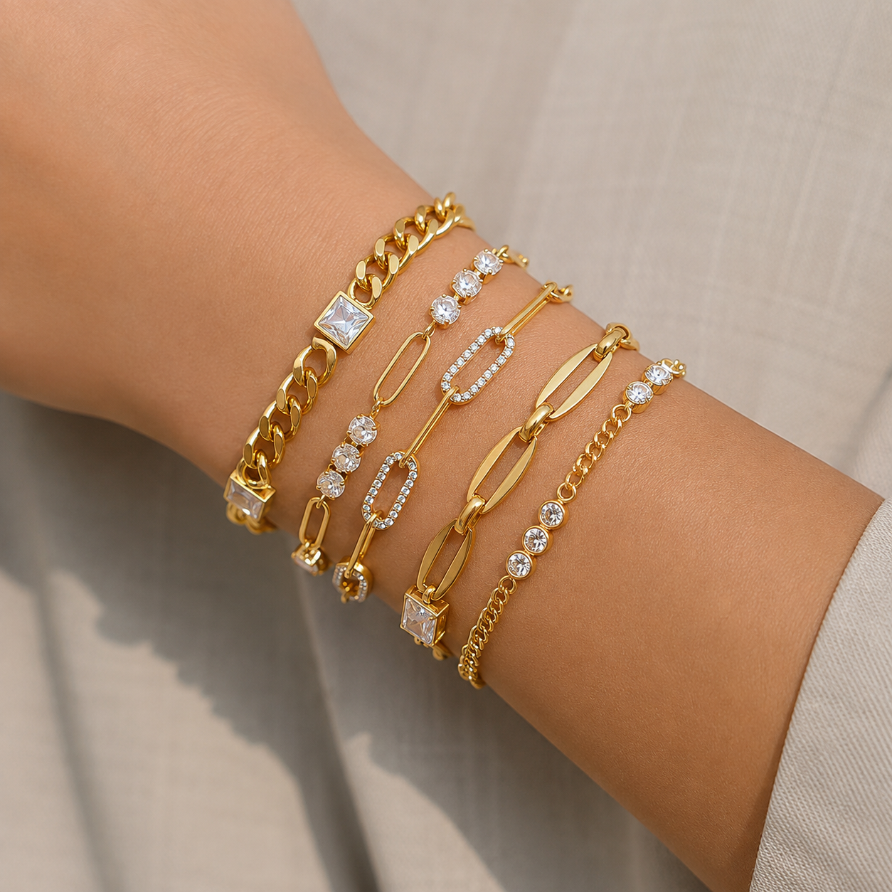 The Everyday Luxe Bracelet Collection
