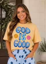 God is Good Smiley Tee.