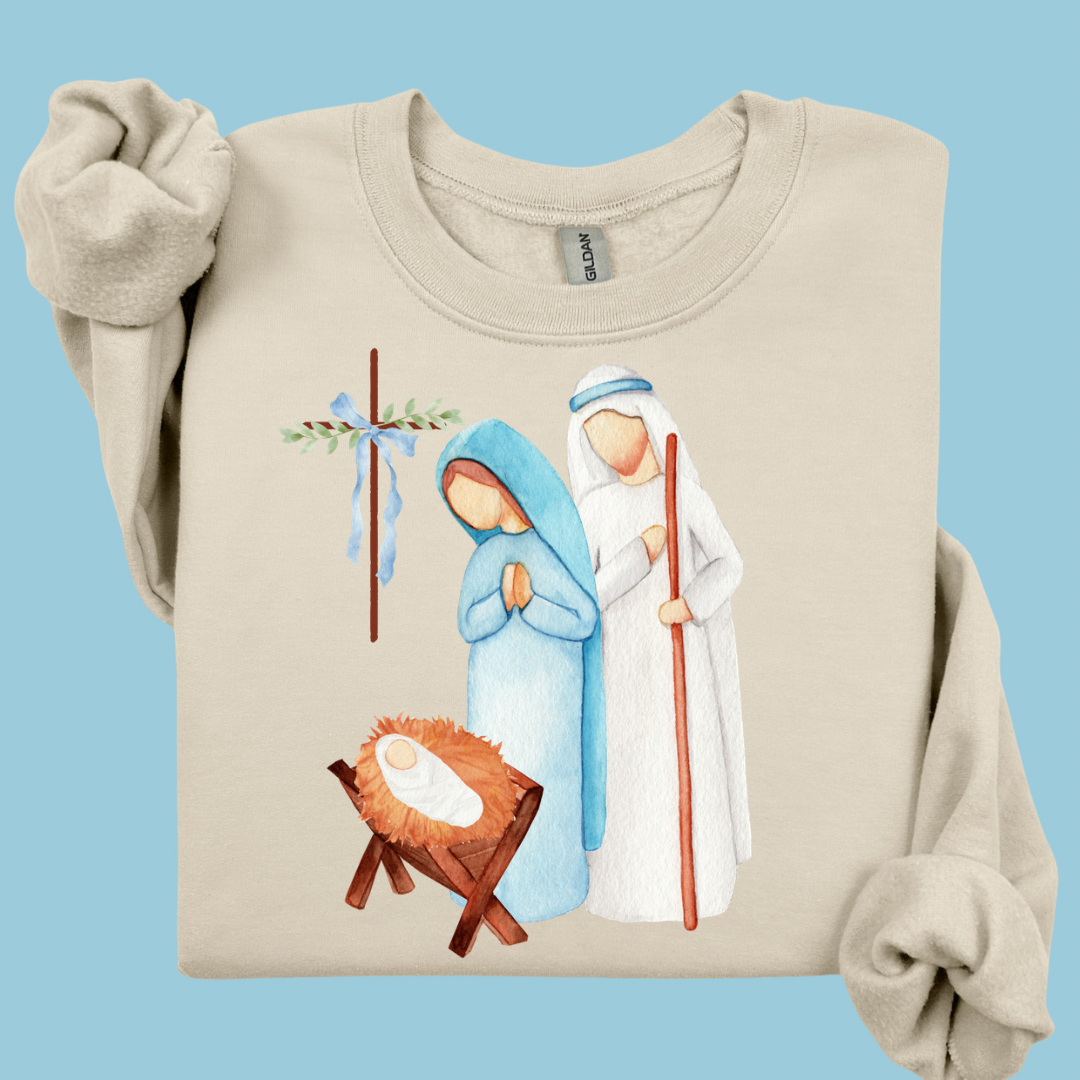 Jesus in Manger. PNG