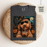 Doodle Halloween Coffee Tee.