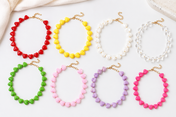 Heart Bead Choker Necklaces