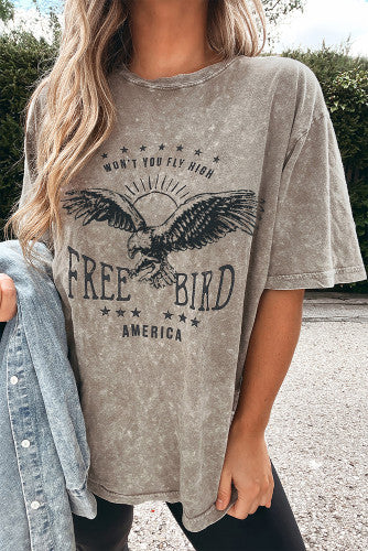 Parchment Free Bird Vintage Top FB