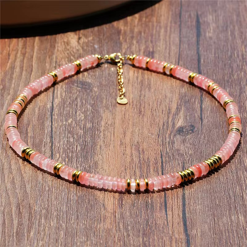 Boho Beaded Necklace