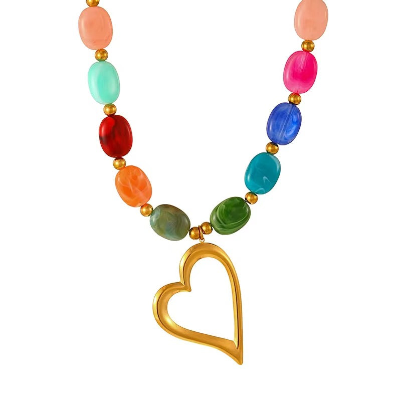 Heart Statement Necklace