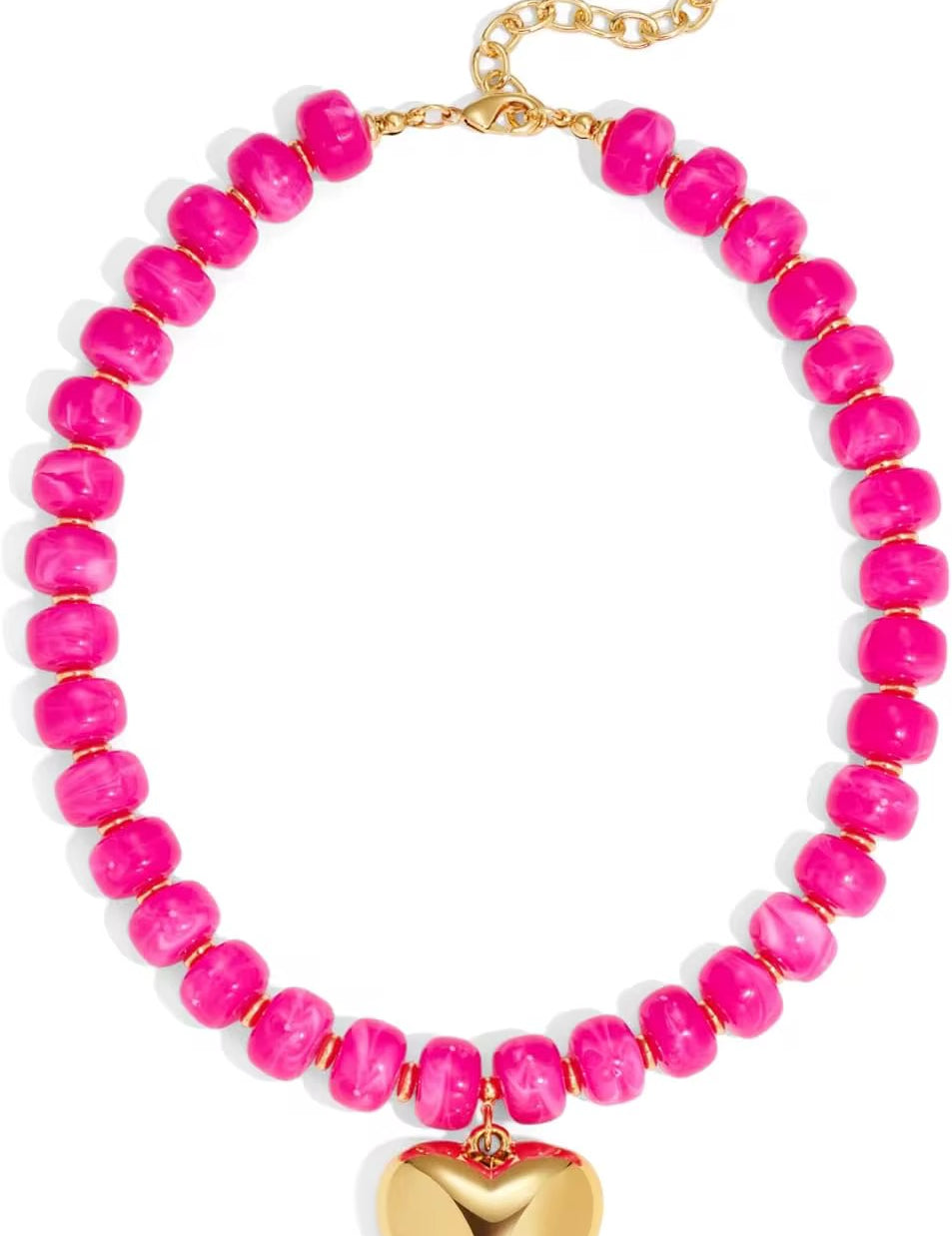 Chunky Heart Necklace RTS
