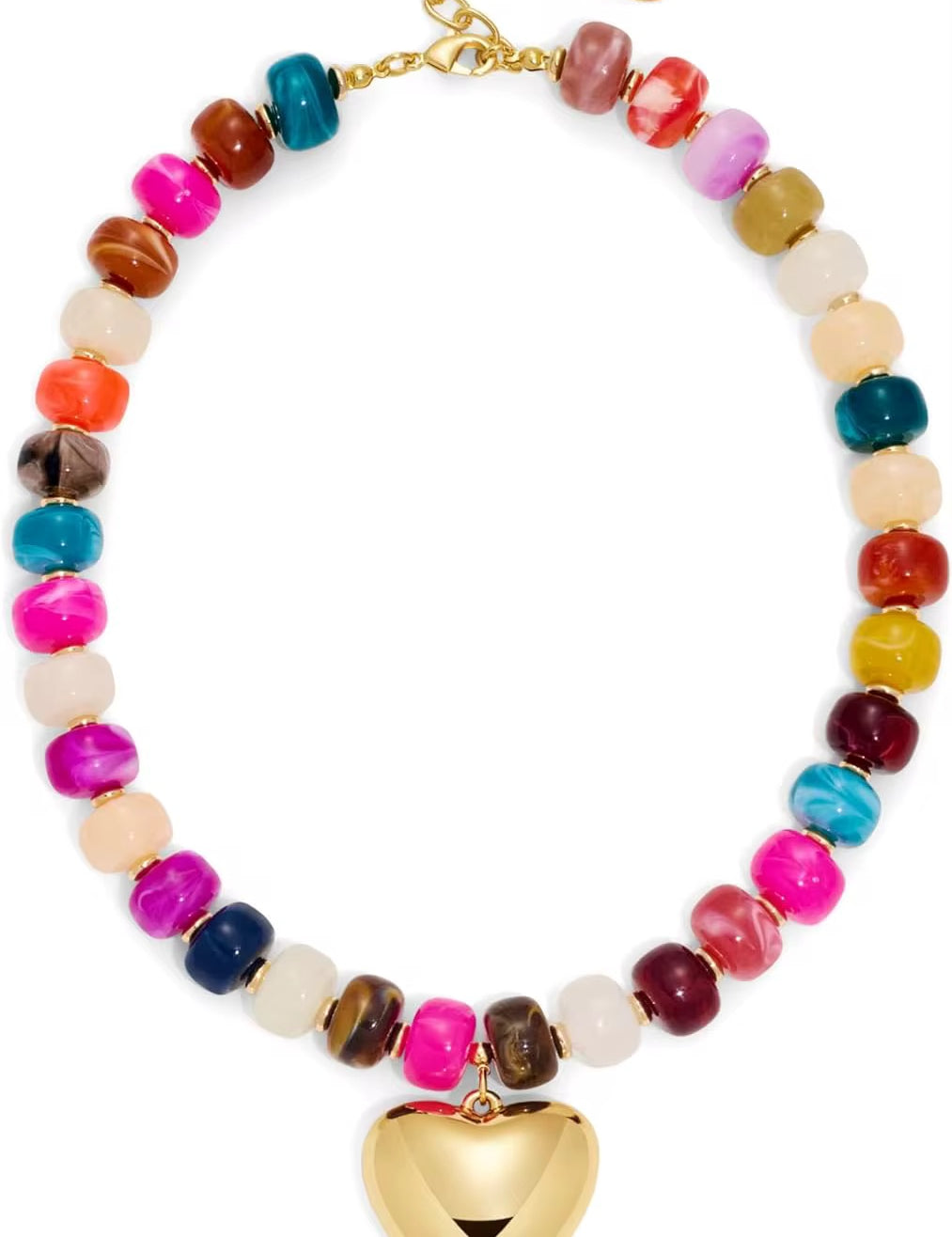 Chunky Heart Necklace RTS