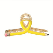 Teacher Pencil Claw Clip