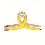 Teacher Pencil Claw Clip