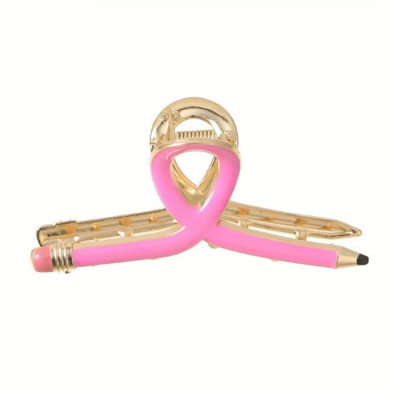 Teacher Pencil Claw Clip