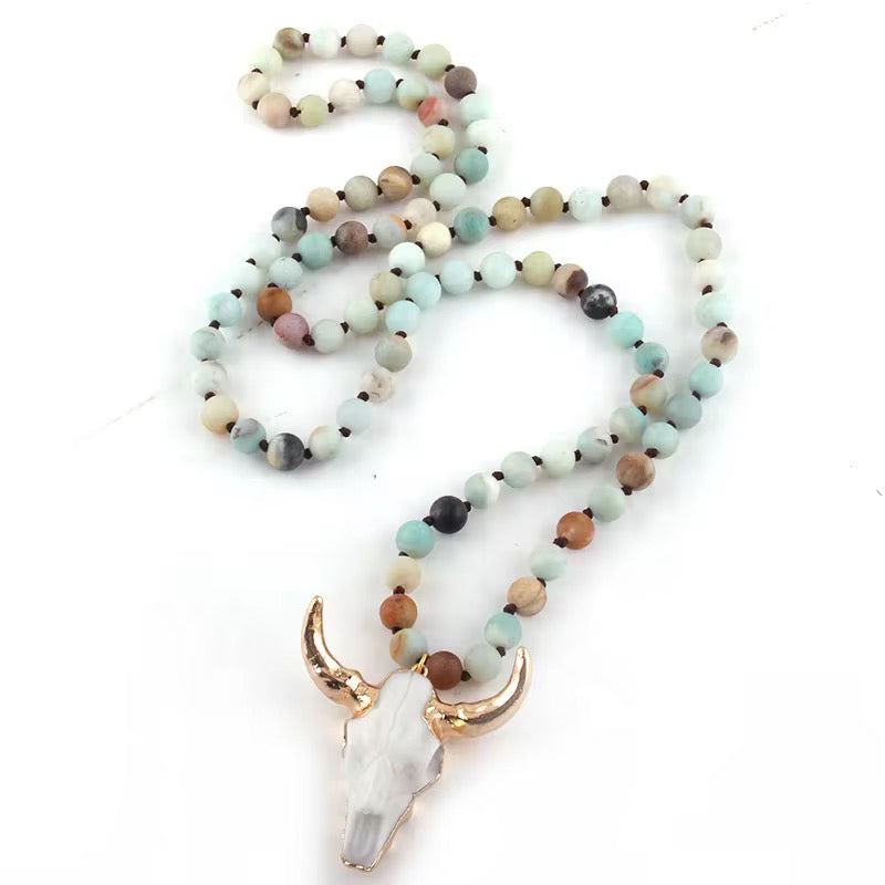 Western Longhorn Necklace