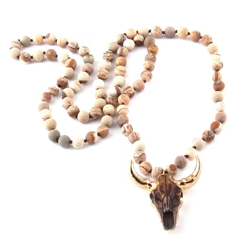 Western Longhorn Necklace