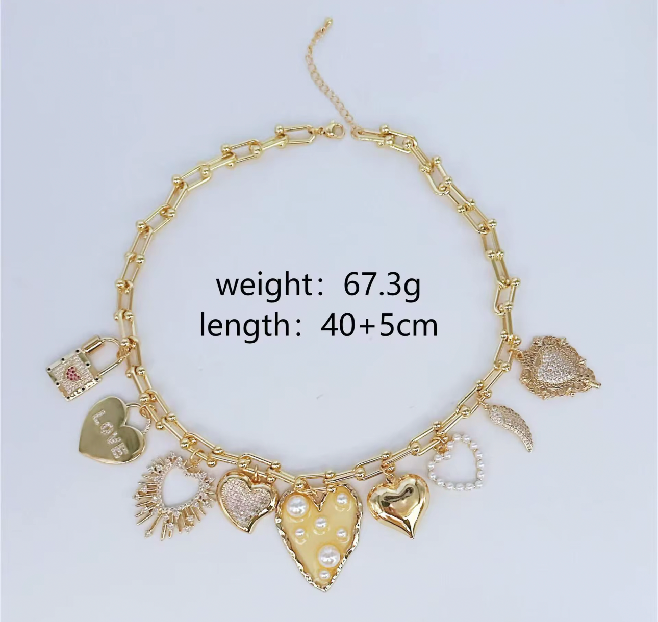 Heart Charm Necklace