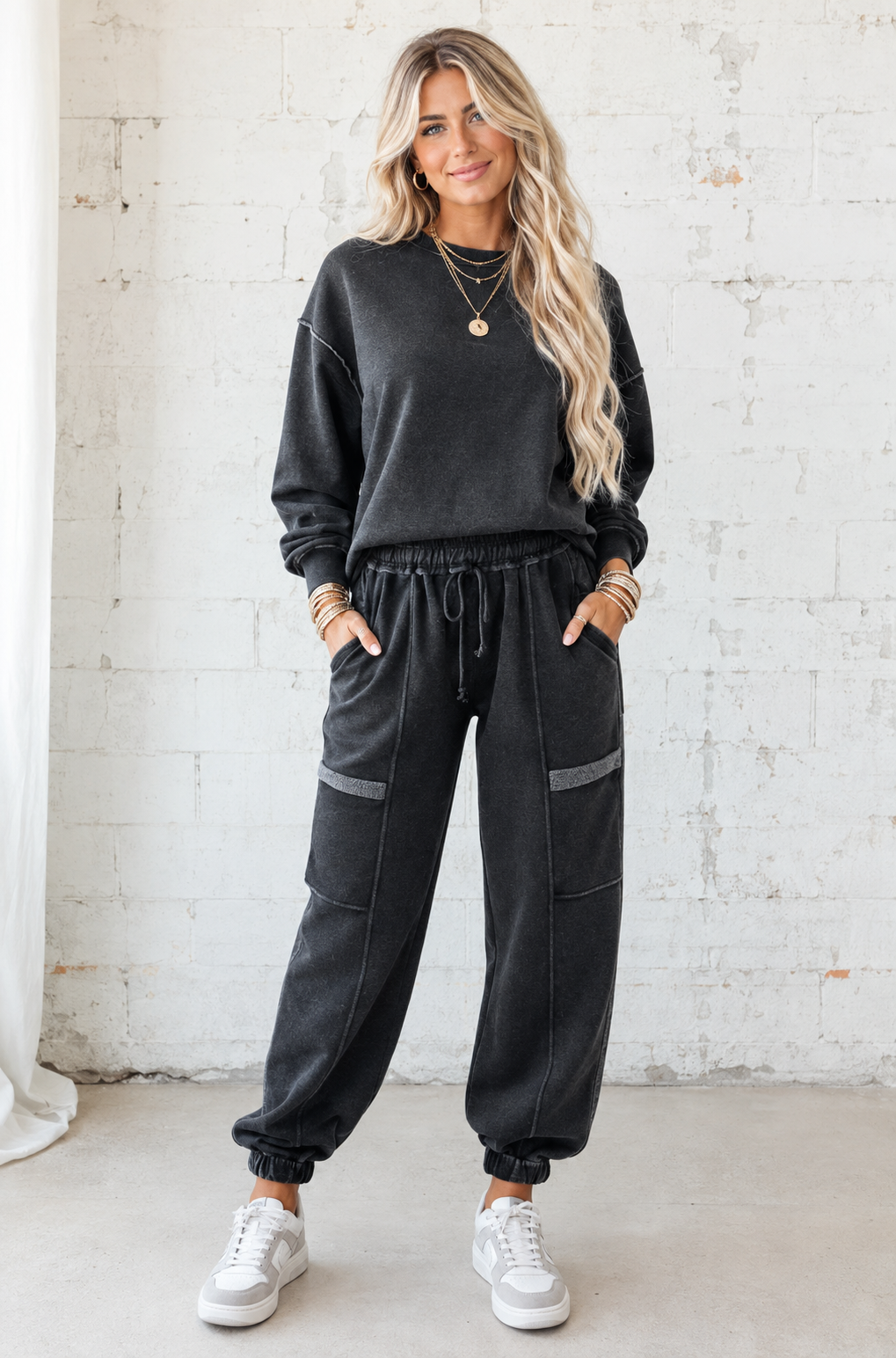 Grey Jogger Set