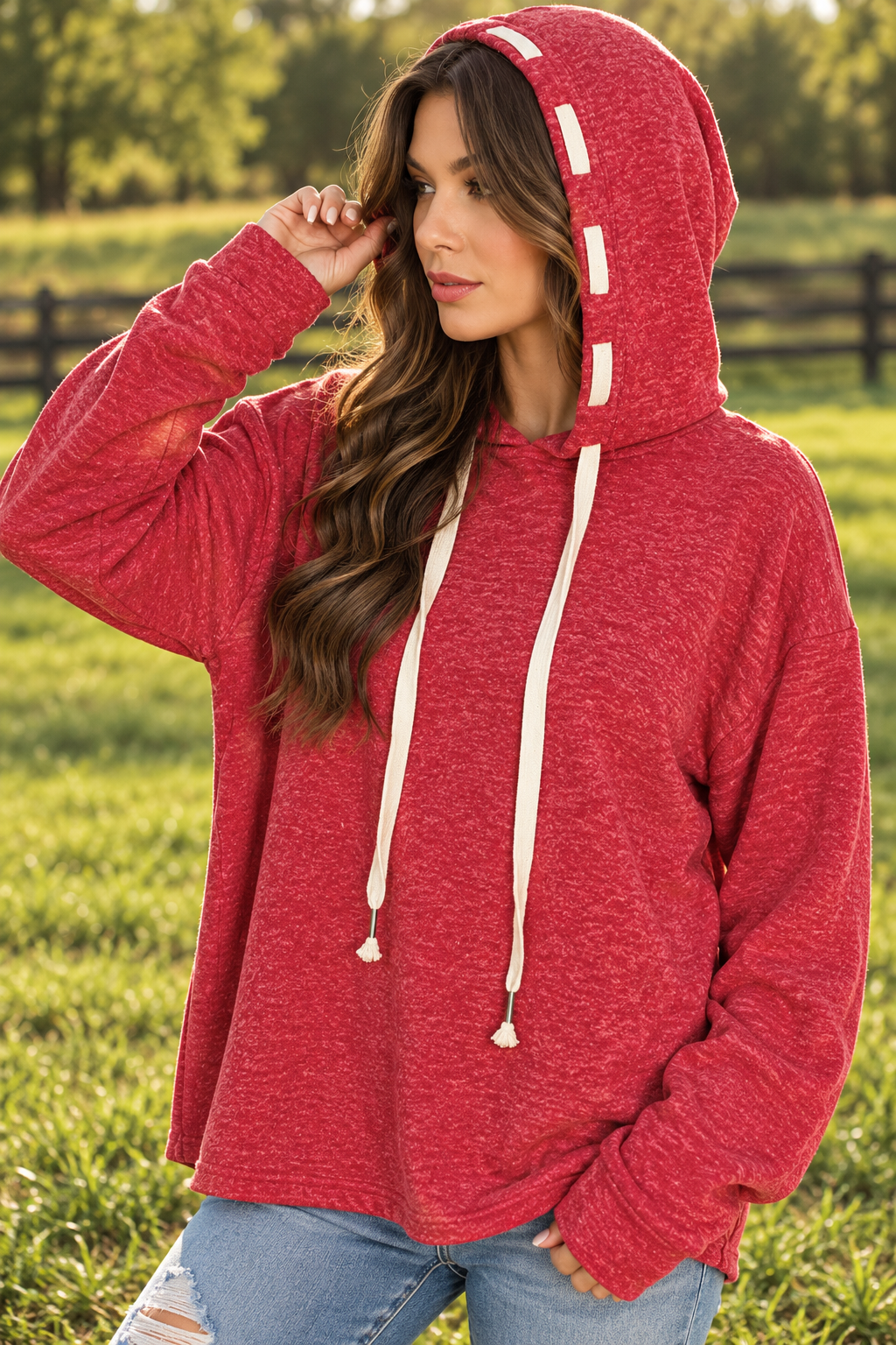 Brushed Hacci Zenana Hoodie
