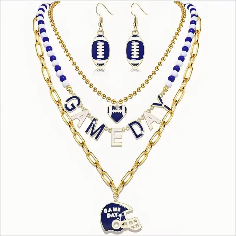 Game Day Set With Earrings