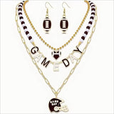 Game Day Set With Earrings New RTS