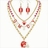 Game Day Set With Earrings New RTS